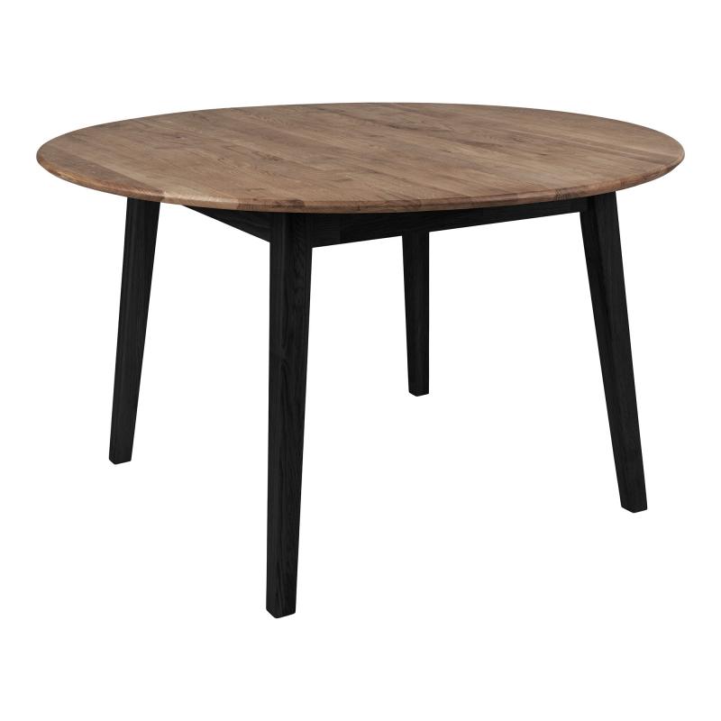 Elegant Rundt Spisebord Ø140 i Smoked Eg – Stilfuldt Design