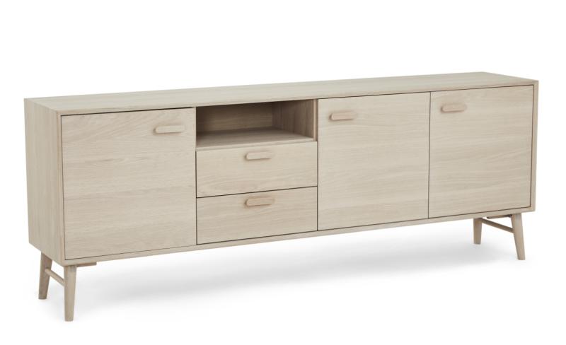 Elegant Egeskov Skænk med Soft Close - Stilfuld Opbevaring