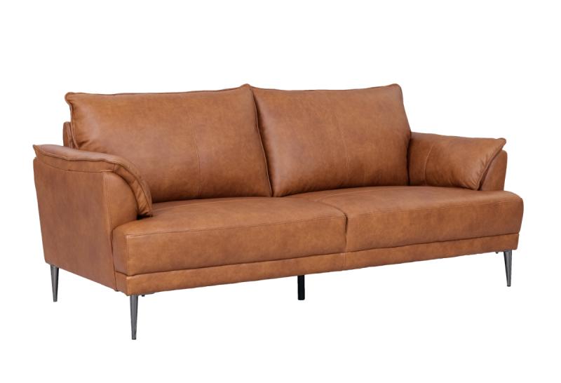 Jazz 3-Personers Sofa i Brun Okselæder - Fantastisk Tilbud!