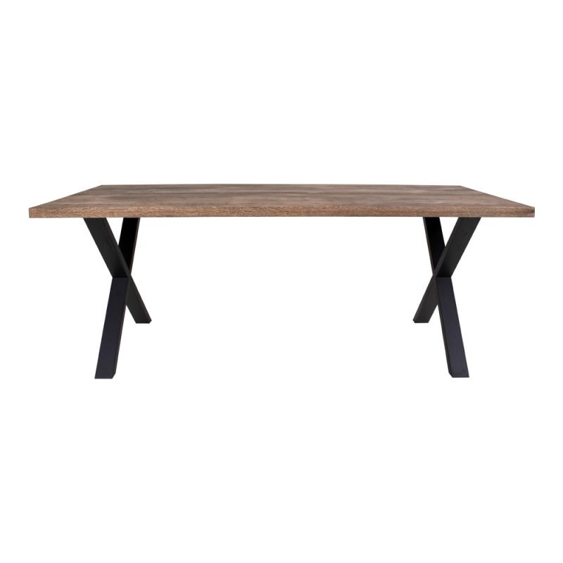 Montpellier Røget Olieret Spisebord 200 cm – Elegant Design