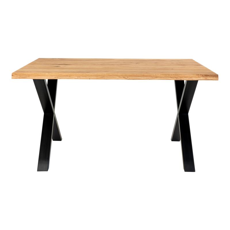 Toulon Spisebord i Olieret Eg med Bølget Kant 140 cm