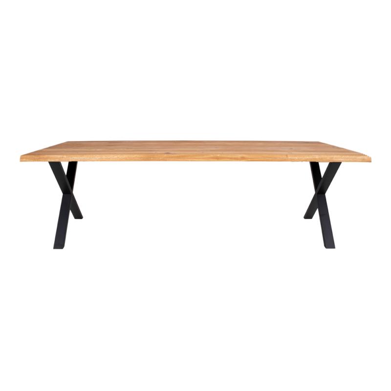 Toulon Olieret Spisebord med Bølget Kant 300 cm - House Nordic