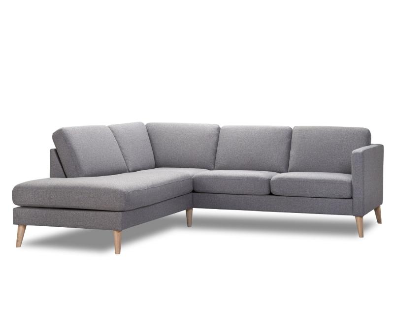 Elegant Golf Sofa med Åben Ende til Venstre - Komfortabelt Design