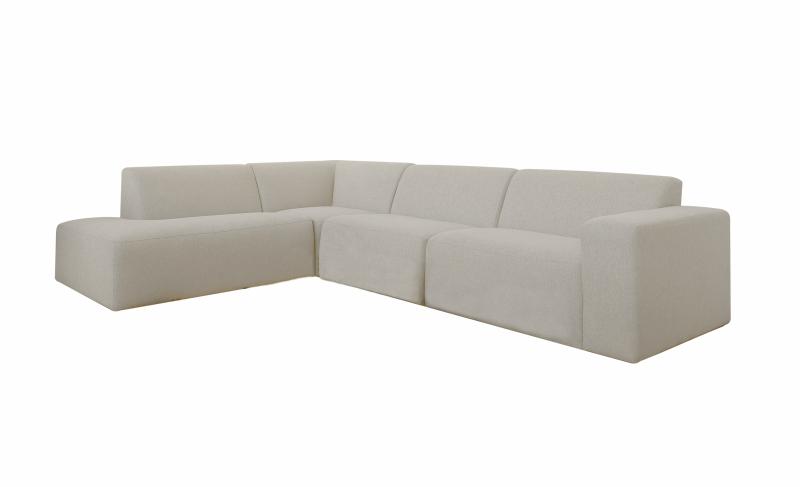 Fleksibel Boston Hjørnesofa med Åben Ende - Stil og Komfort