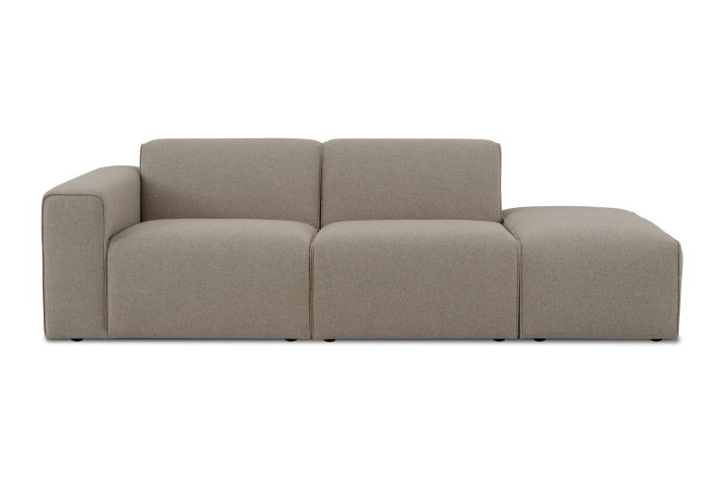 Manhattan 2-personers sofa med åben ende - fleksibel design