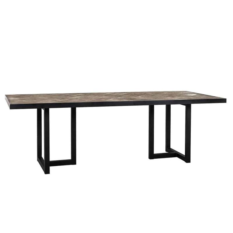 Eksklusivt Richmond Spisebord med Sildebensmønster 200 cm