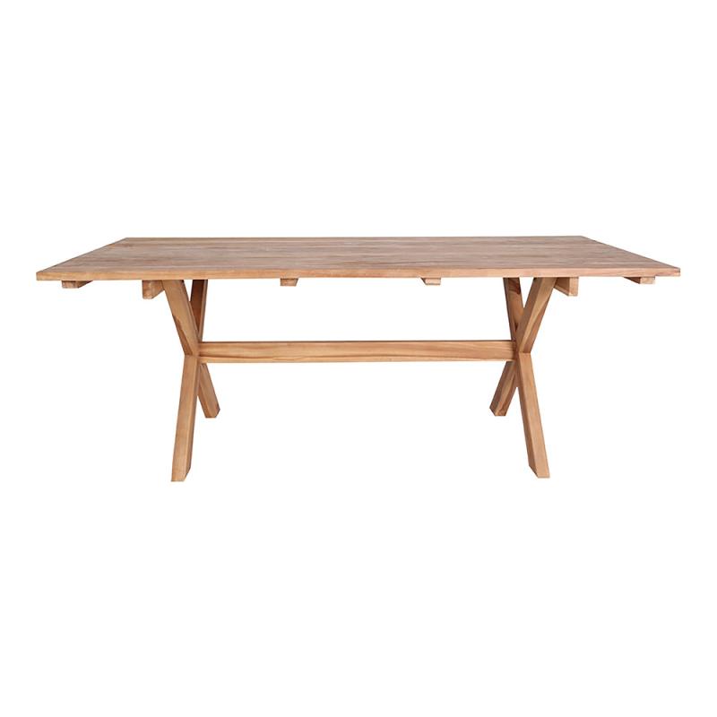 House Nordic Murcia 200 cm Spisebord i Genbrugsteak