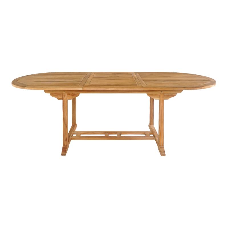 Elegant Justerbart Teak Spisebord 180-240 cm fra House Nordic