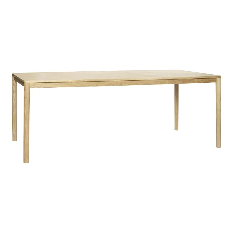 Hbsch Ground Natur 200 Spisebord - Elegant Minimalisme