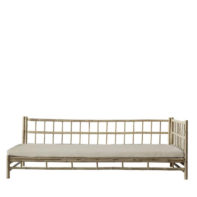Tine K Home Bambus Lounge Sofa med Sand Hynde - Venstre