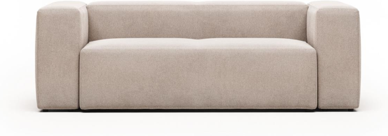 Beige 3-personers sofa fra Kave Home – moderne stil og elegance