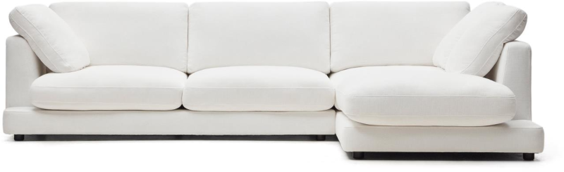 Hvid Gala Chaiselong Sofa – Stil og Komfort til Dit Hjem