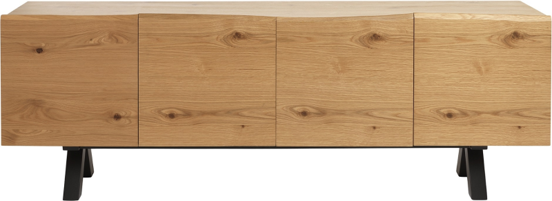 Elegant Nordisk Design Skænk Oliveto i Naturtræ