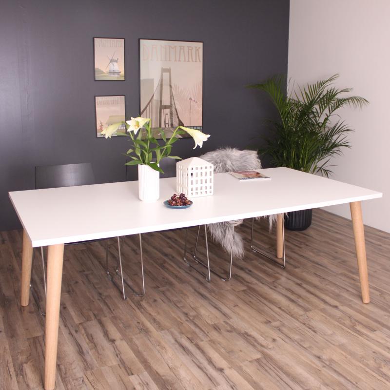Sandefjord Spisebord fra By Tika – Elegant hvidt bord