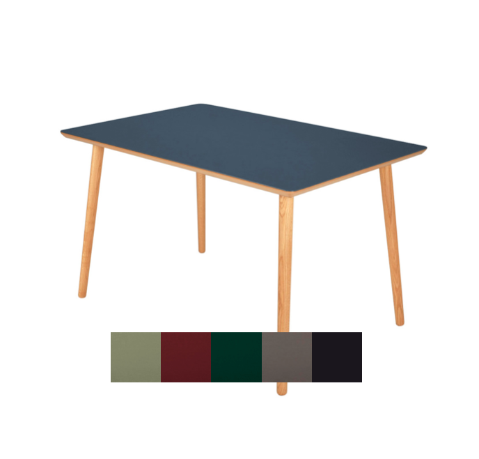 Elegant spisebord Boden i linoleum – Nordisk designvalg