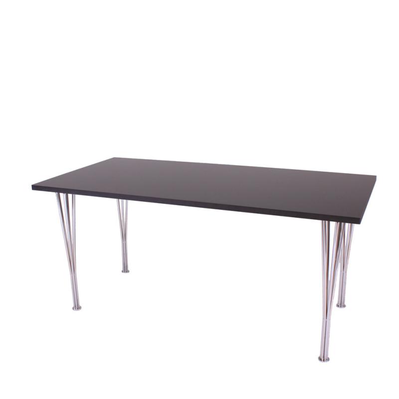 Stavanger Spisebord i Sort Højtrykslaminat – Elegant Design