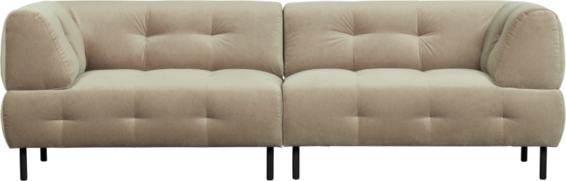 Beige 4-Personers Sofa fra WOOOD - Stilfuld Komfort