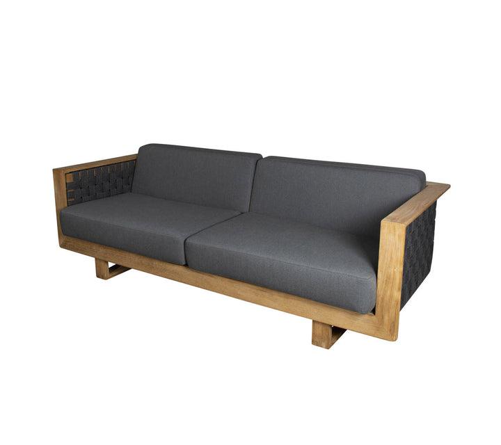 Cane-line Angle Teak Sofa til 3 - Elegance og Komfort