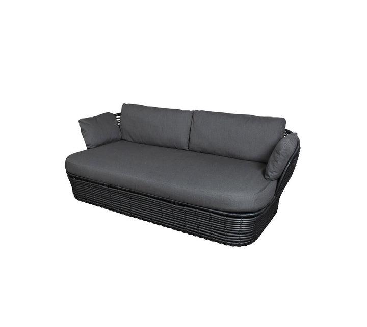 Cane-line Basket Sofa til 2 – Elegant Grafit Flet