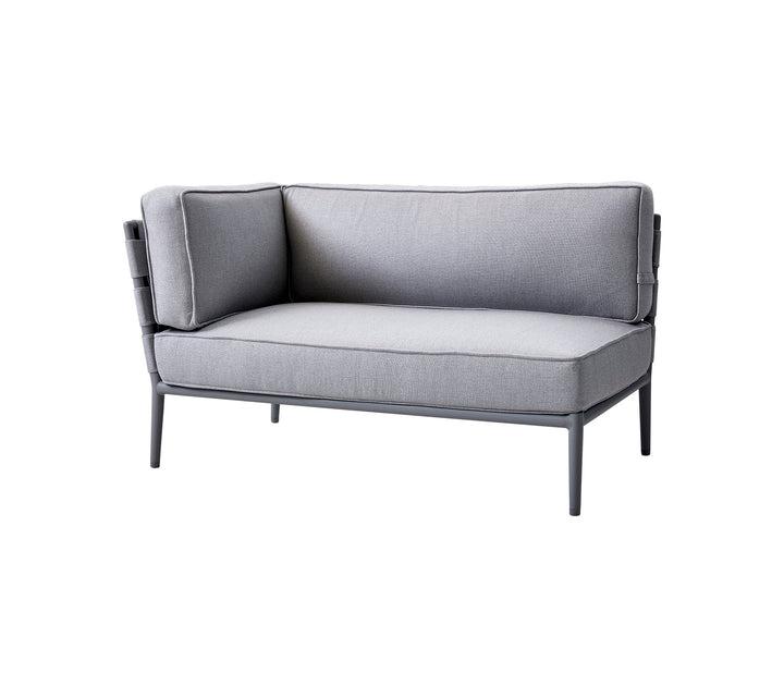 Cane-Line Conic 2-personers Sofa i Grå - Perfekt til Haven
