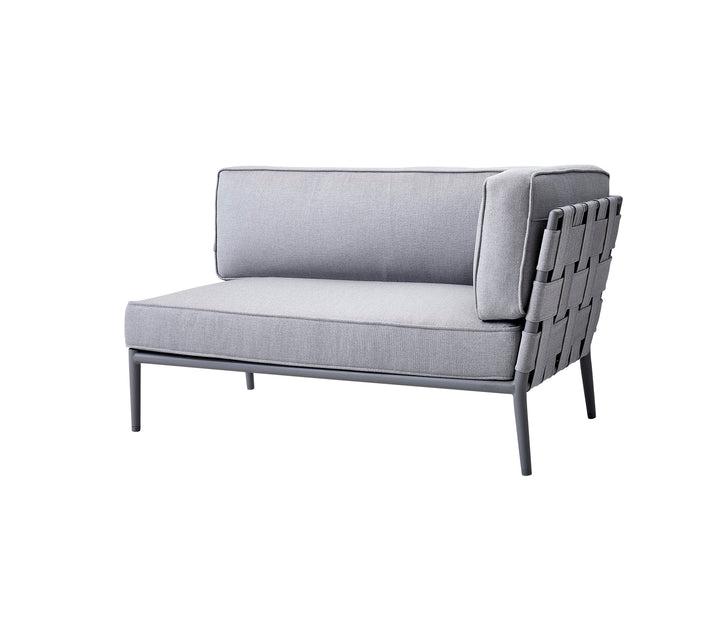 Cane-line Conic 2-personers Sofa i Lys Grå til Haven