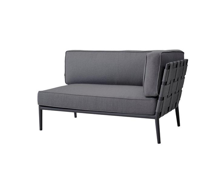 Cane-line Conic 2-personers sofa i grå til haven