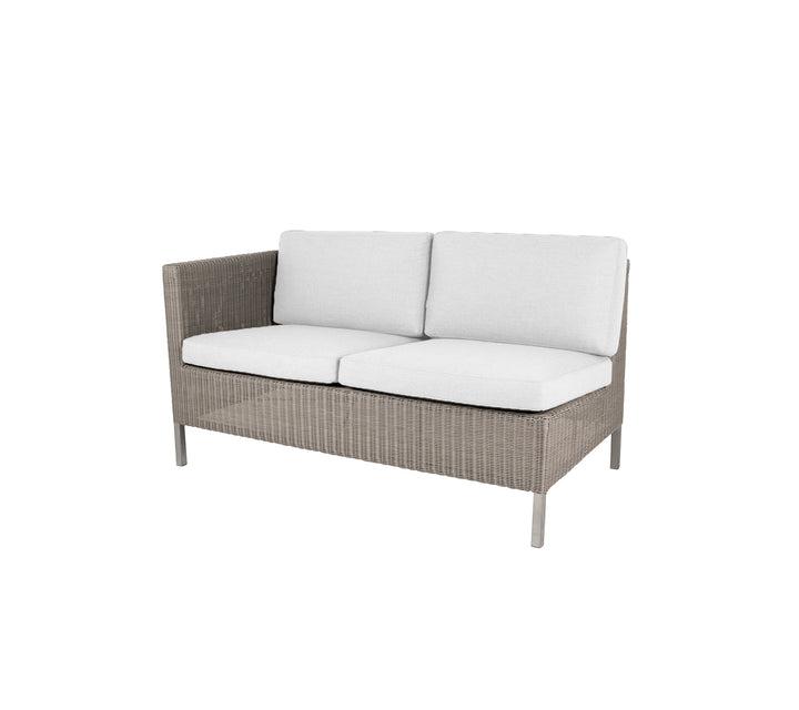 Cane-line 2-personers Lounge Sofa Modul - Hvid Kvalitet