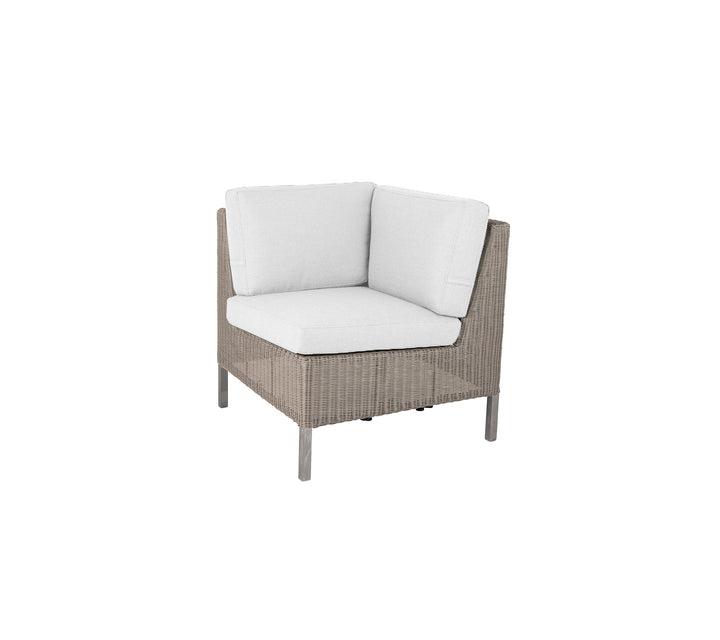 Cane-line Connect Hjørne Modul til Lounge og Dining - Hvid