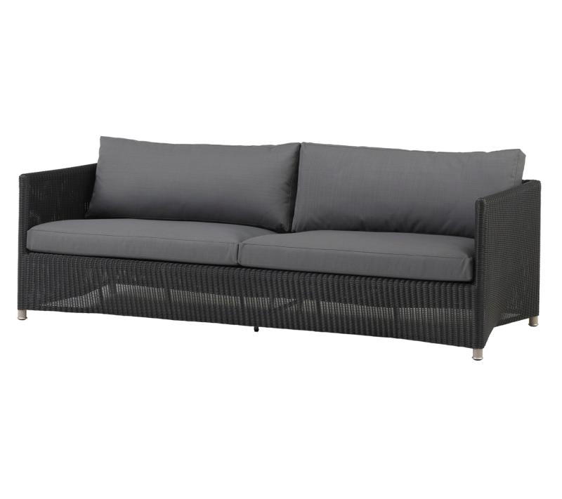 Cane-line Diamond 3-Personers Sofa – Grafit Weave Tilbud