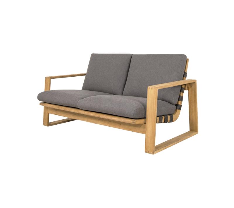 Cane-line Endless Soft 2-pers. sofa i teak – Elegant komfort