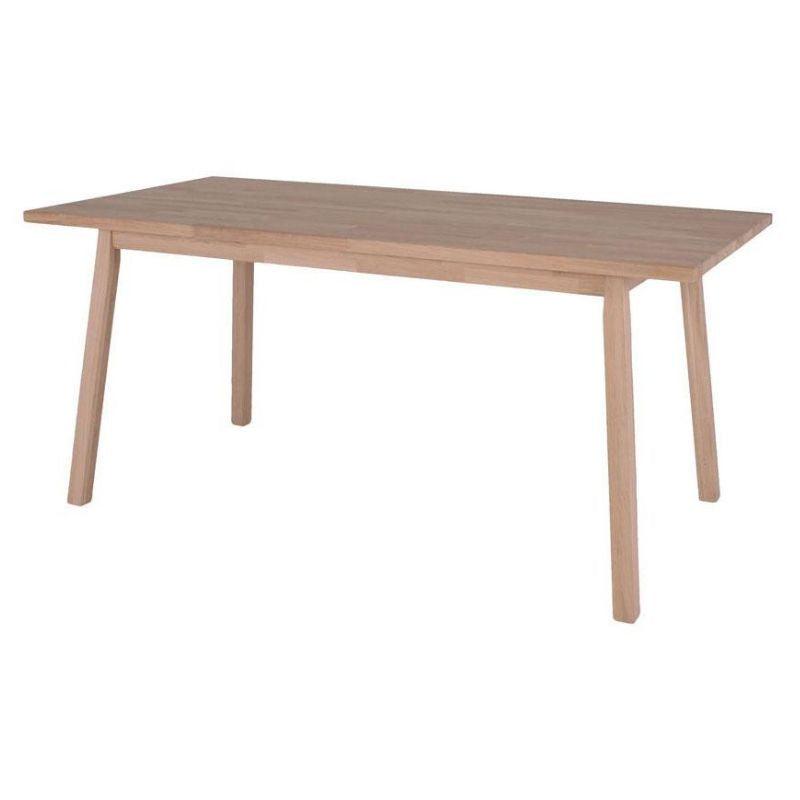 Kalmar Spisebord i Egetræ – Elegant Design til Dit Hjem