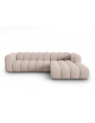 Lupine Højrevendt Chaiselong Sofa i Beige Chenille