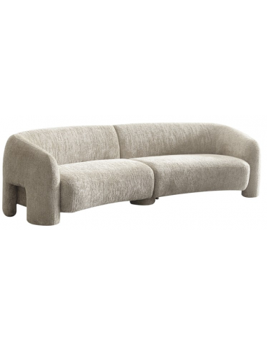 Elegant Beige Milania Buet 3 Personers Sofa fra Richmond