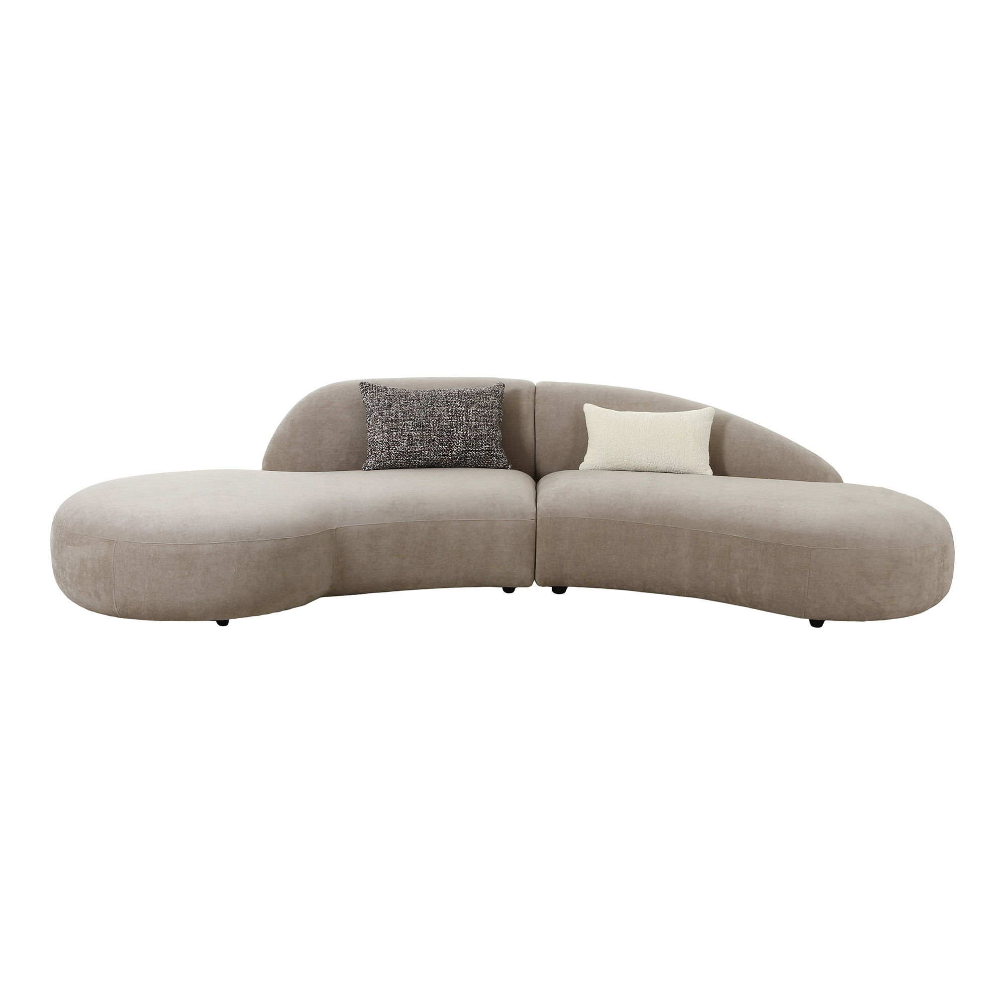 Natur Med Puder Chenille Hn1256 House Nordic Sofa - 5713917025688