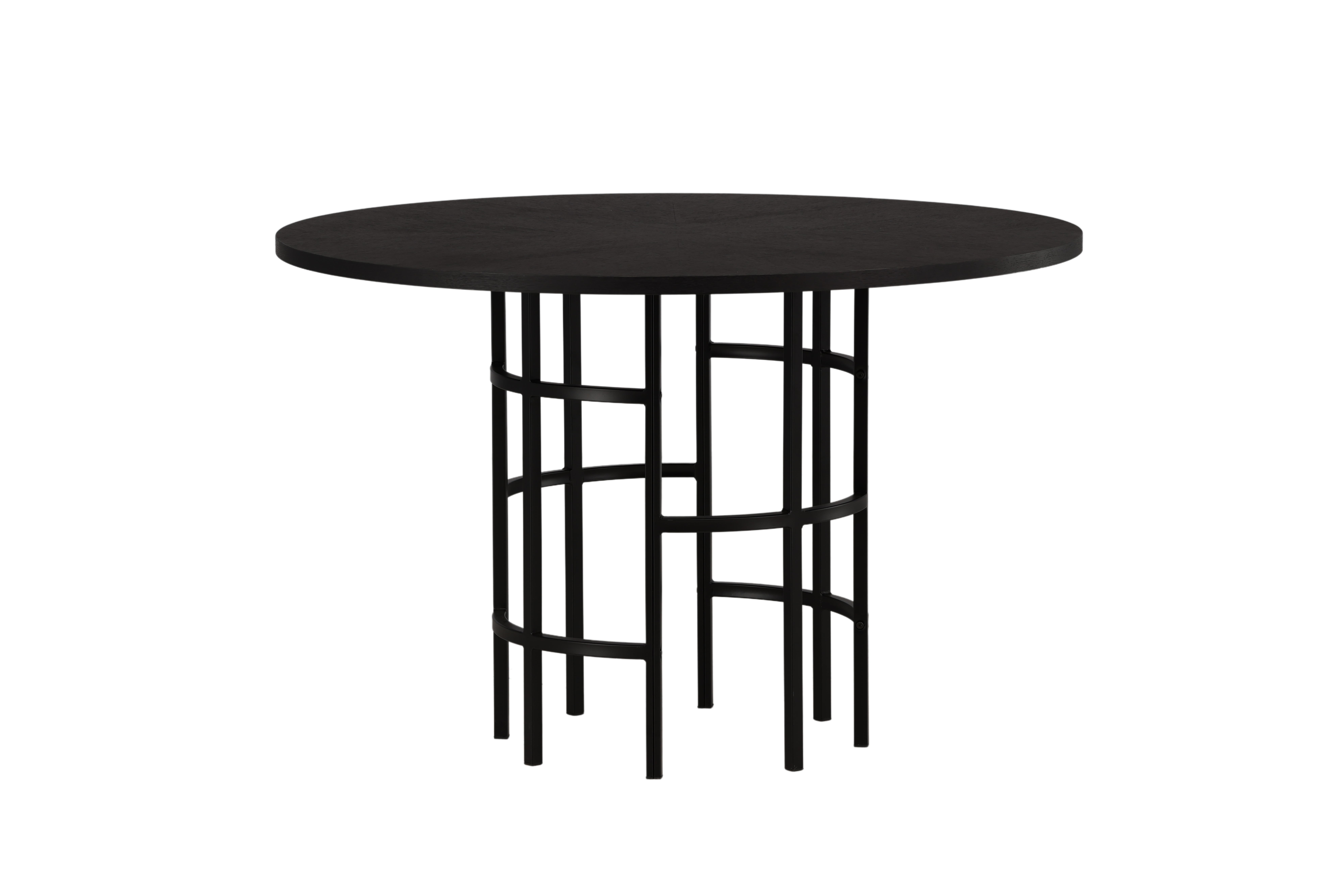 Sort Copenhagen Rund Finr Ø115 Venture Design Spisebord - 7340206964236