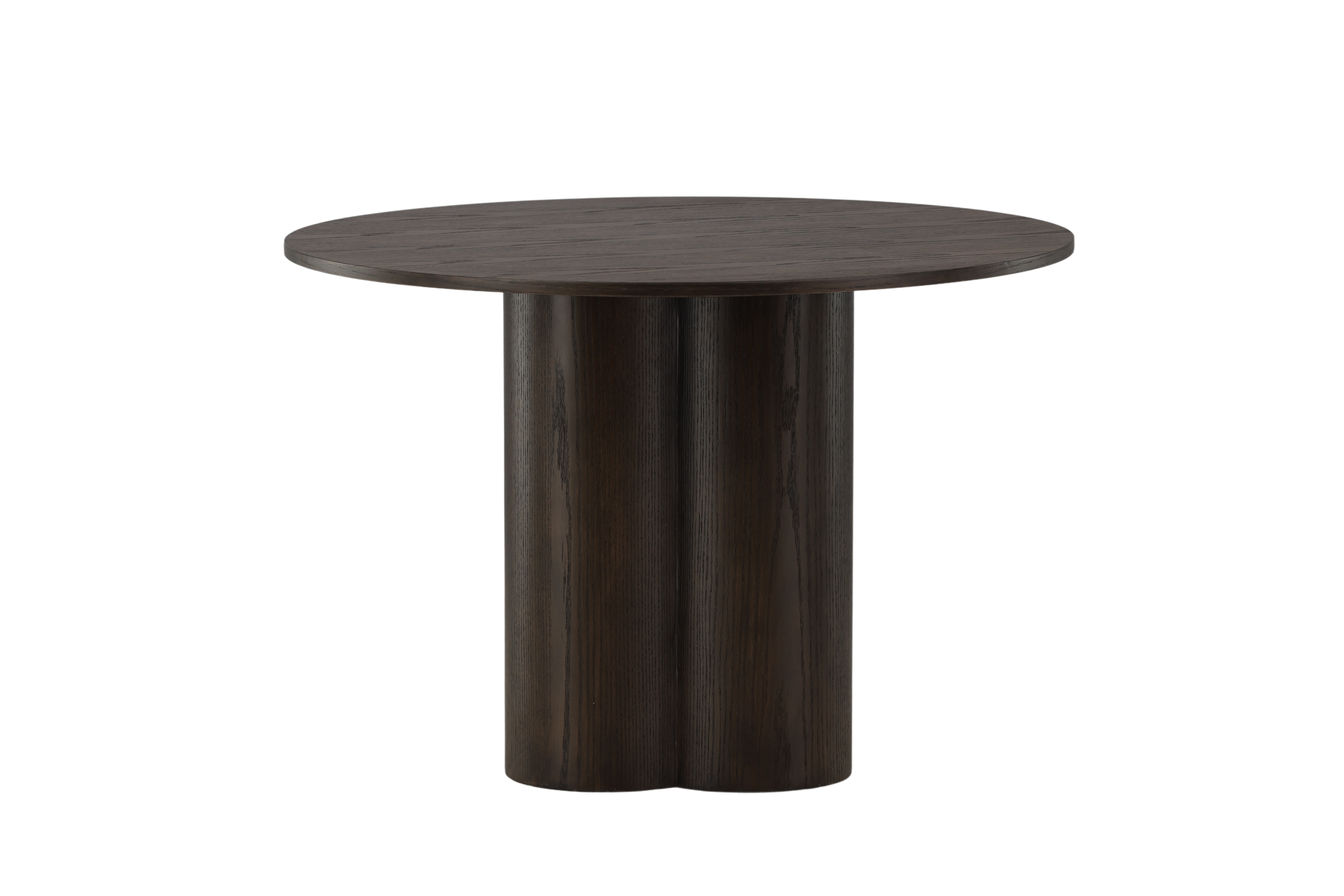 Brun Olivia Rund Mokka Finr Ø110 Venture Design Spisebord - 7340206964274