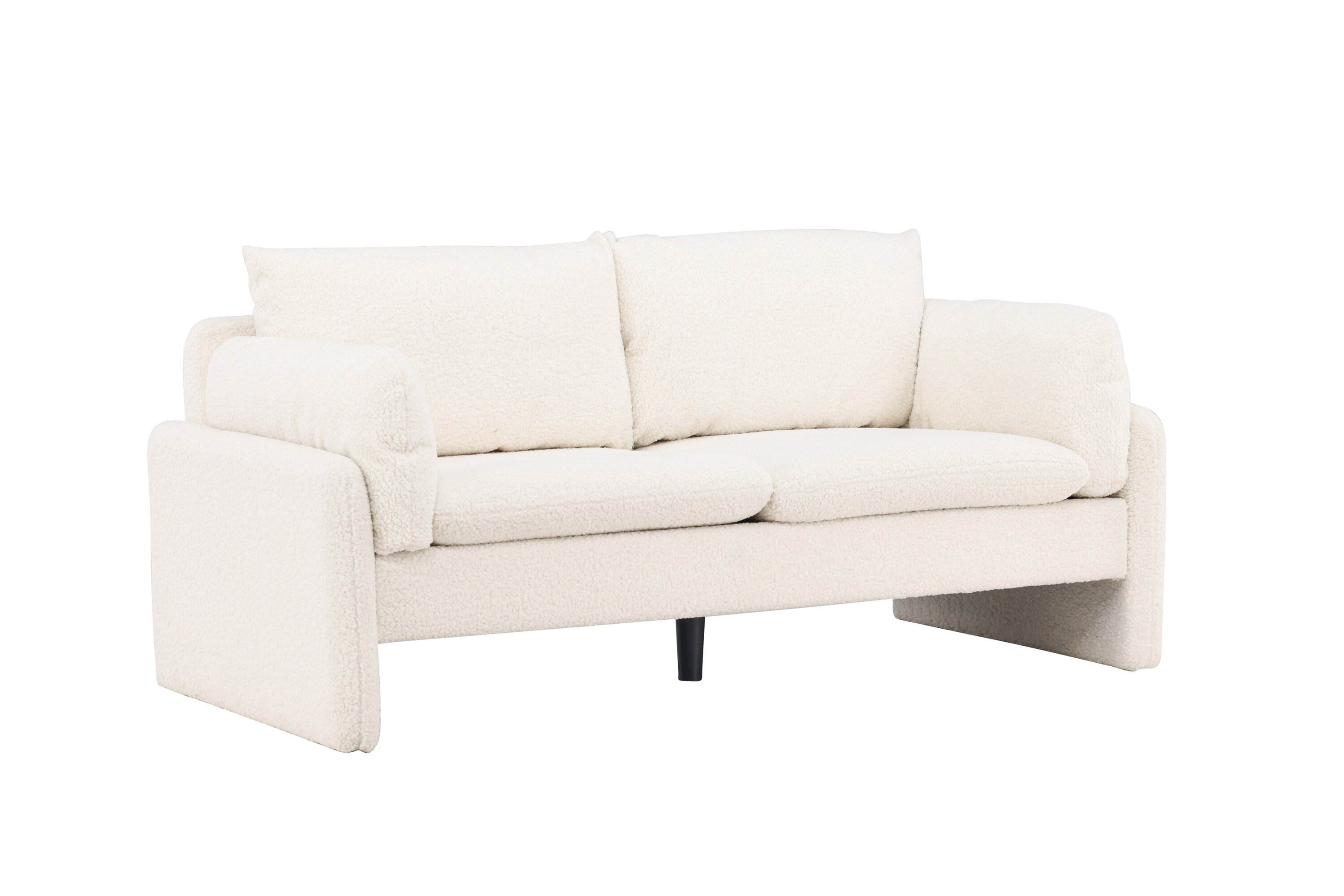 Hvid Vindel Pers Polyester Bamsestof Venture Design Sofa - 7340206999993