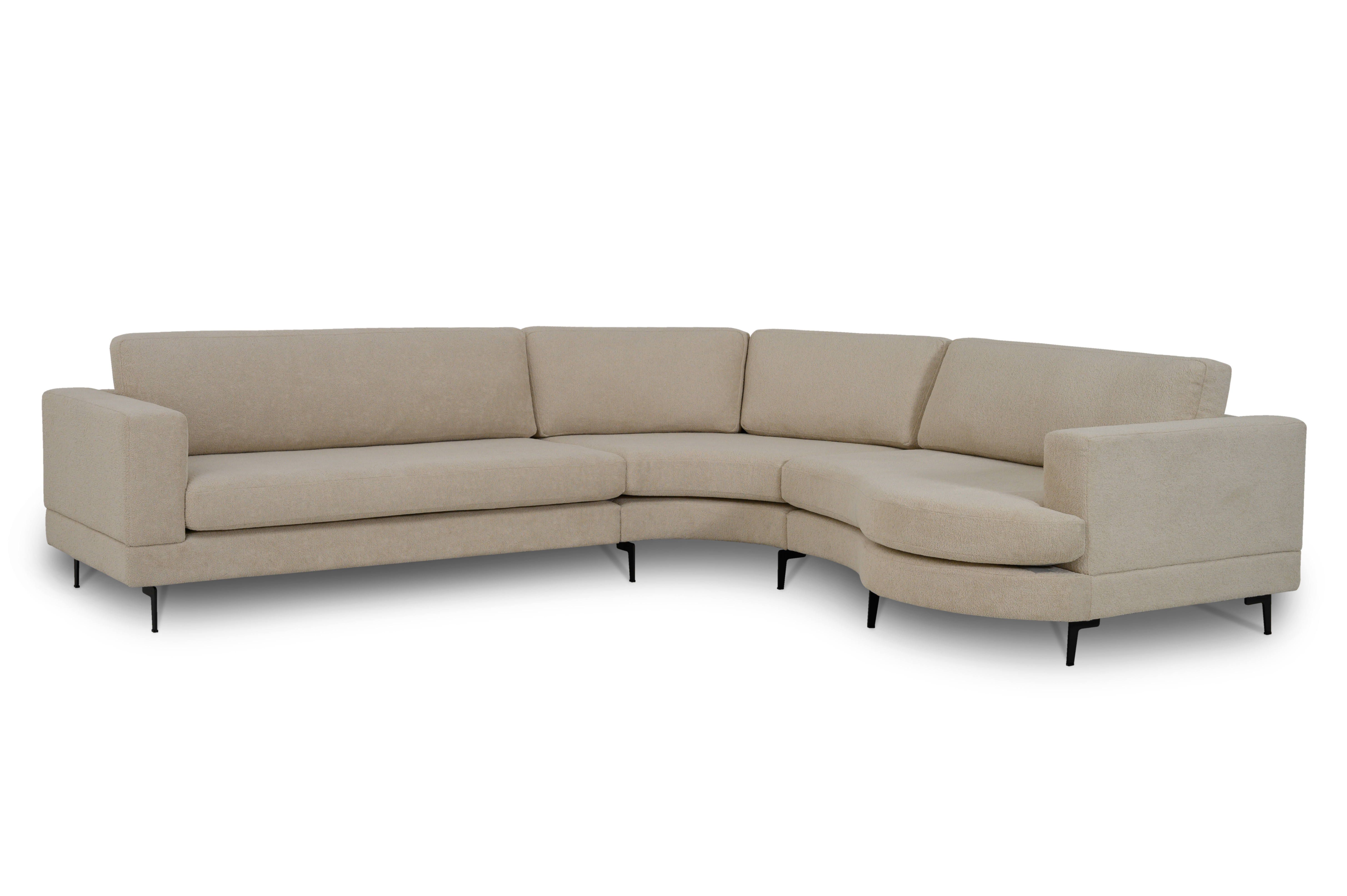 Doha Hjørne Med Rund Chaiselong Sofa.dk Sofa