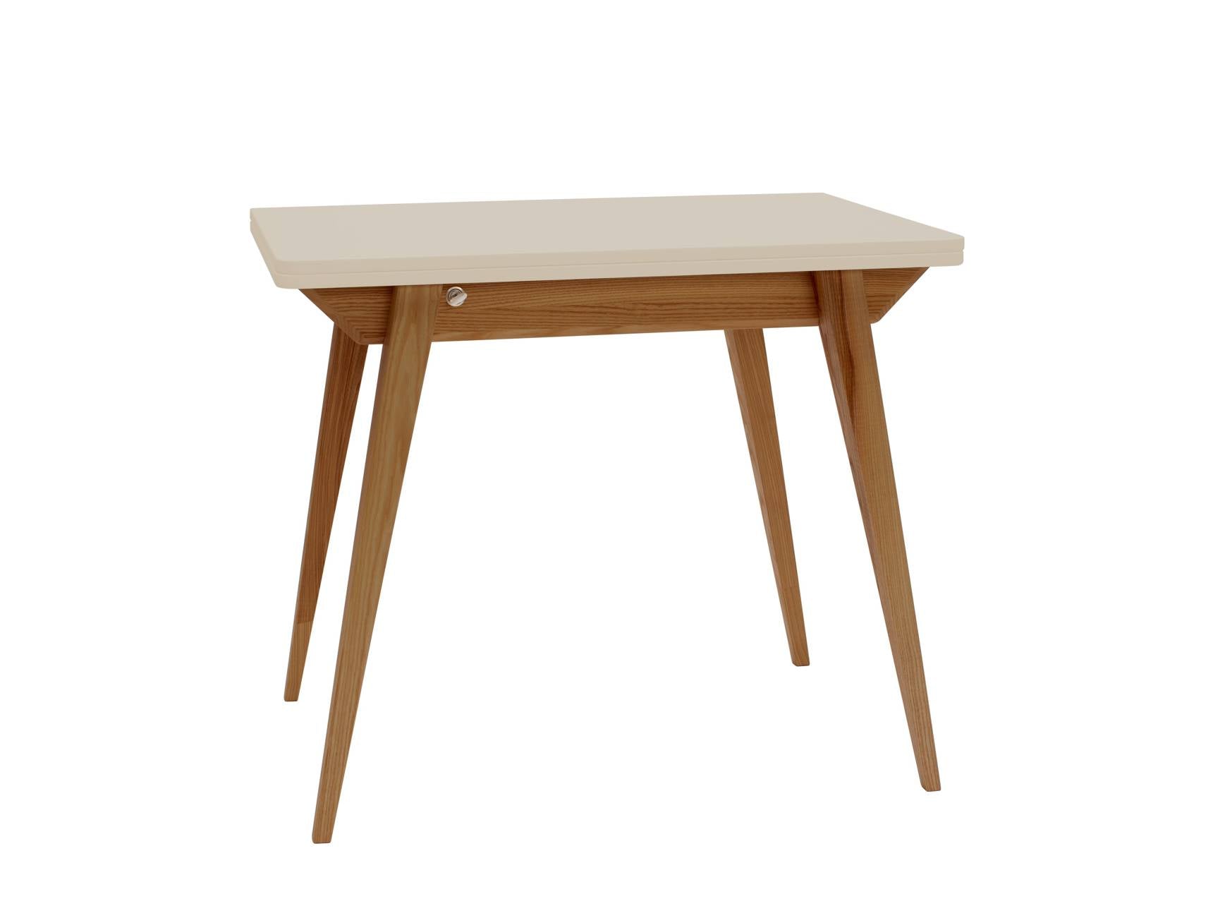Hvid Konvolut Udtrækkeligt 90x65cm Ragaba Spisebord