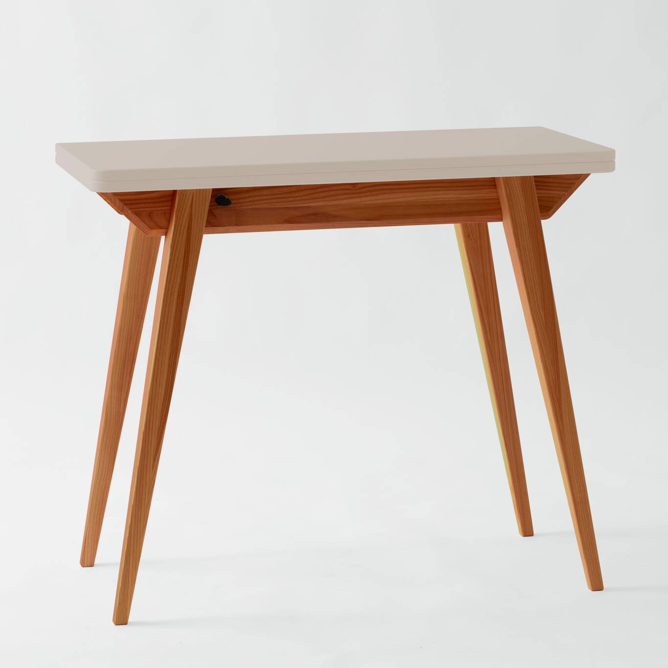 Konvolut Udtrækbart 45x90cm Brun Beige Ragaba Spisebord