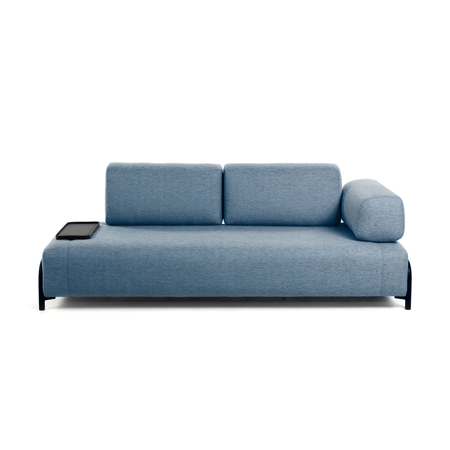 Blå Compo Pers Lille Bakke Stof Metal Laforma Sofa - 8433840554426