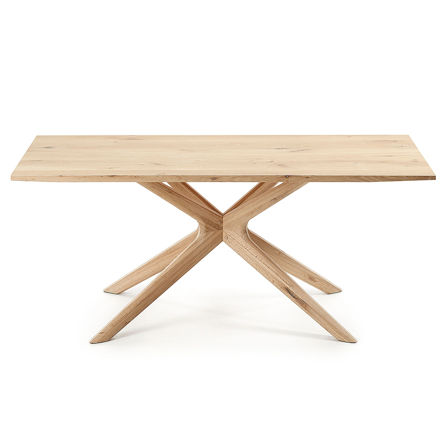 Natur Armande Egetræs Finr 180x90 Laforma Spisebord - 8433840514147