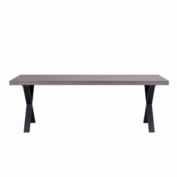 Brooklyn Mørkebrunt Ben 220x95 Rowico Spisebord
