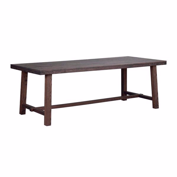 Brooklyn Mørkebrunt 220x95 Rowico Spisebord