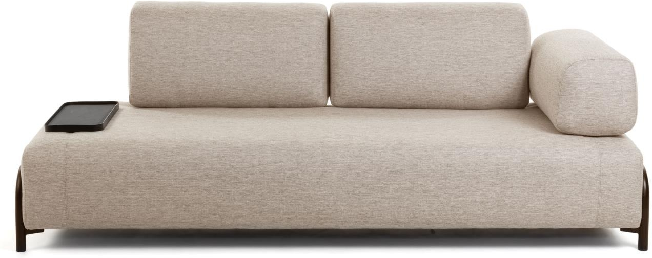 Beige Compo Personers H82x232x98 Armlæn Højre Kave Home Sofa - 8433840553078