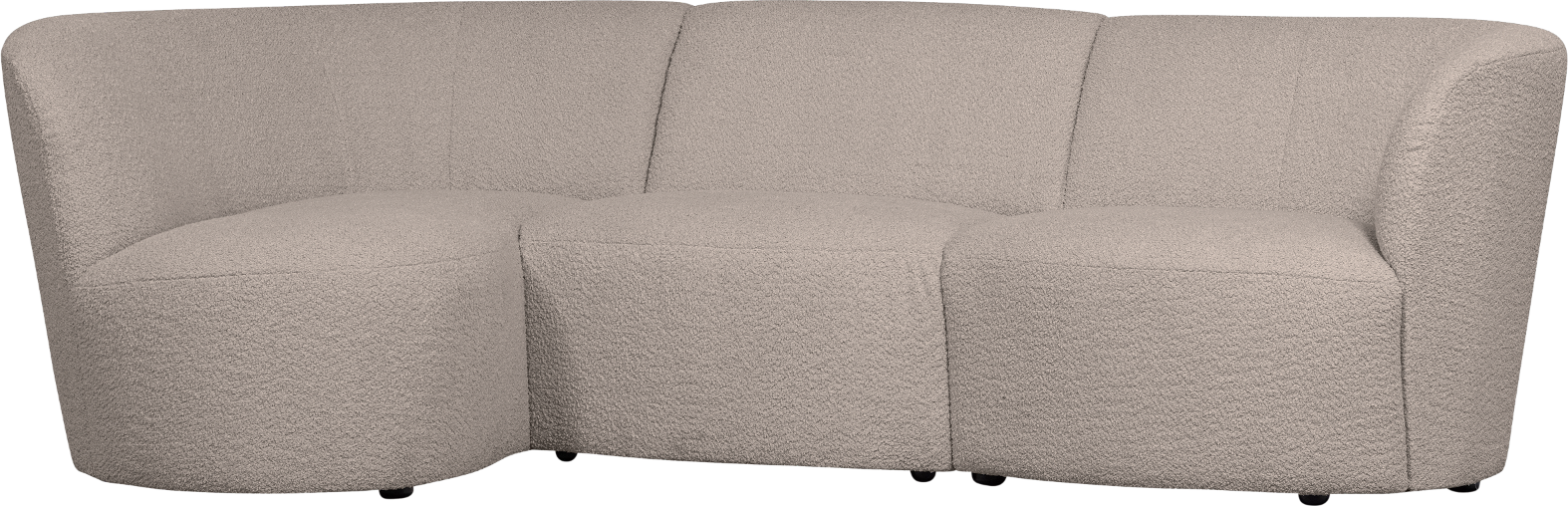 Sand Coco Personers Venstevendt H70x138x230 Woood Sofa