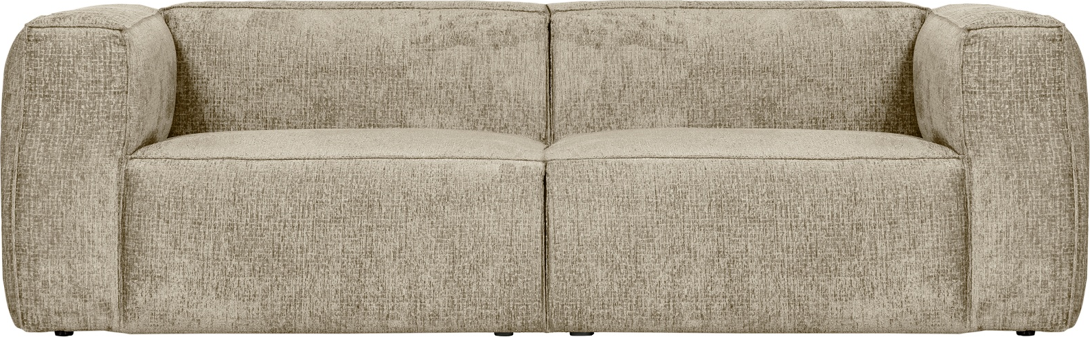 Creme Bean Personers H73x96x246 Woood Sofa