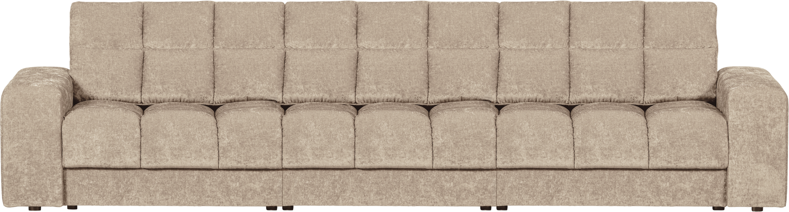 Nougat Second Date Personers H78x99x316 Stof Woood Sofa
