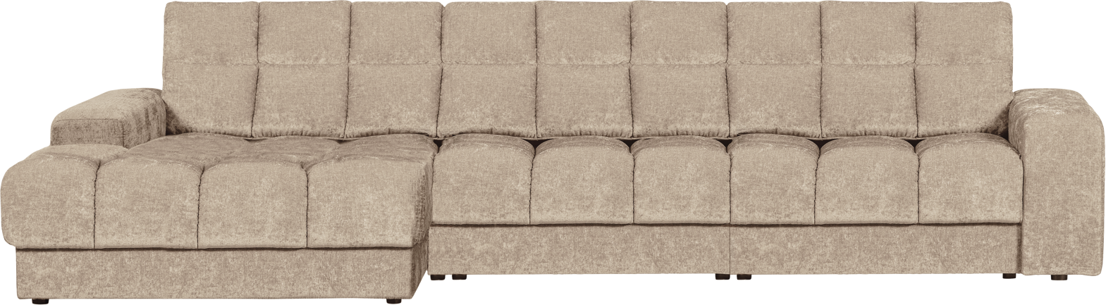 Nougat Second Date Chaiselong Venstrevendt H78x162x316 Stof Woood Sofa