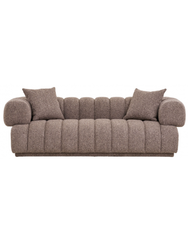 Aura Til Personer Boucl B226 D106 Brun Woood Sofa